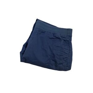 Eddie Bauer Womens 10 Navy Polyester/Spandex Stretch Jogger Pants - Size 10